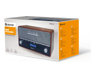 Denver Radio DAB+/FM Denver DAB-36 z drewnianą obudową brązowe - 1535066 - zdjęcie 4